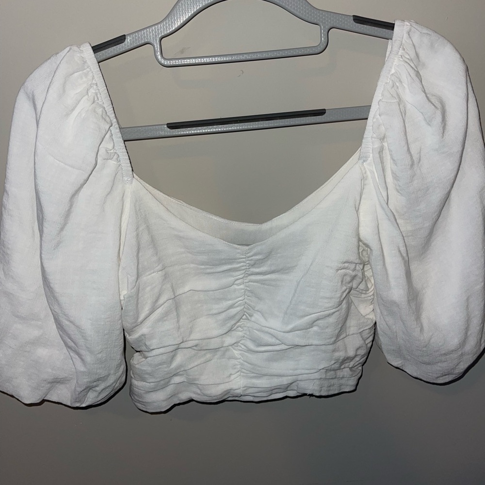 Lulus white blouse